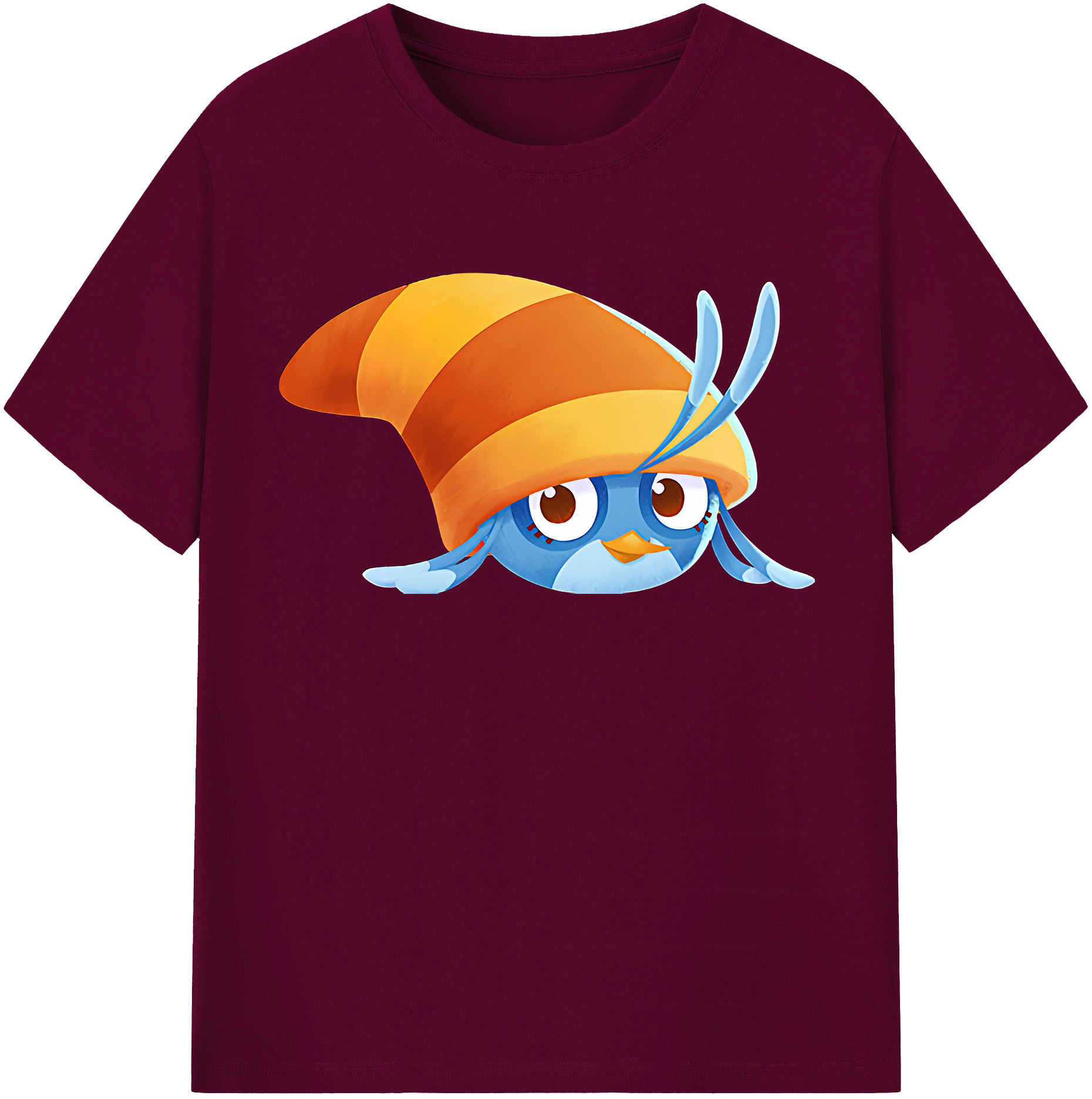 （画像用） Angry Birds アングリーバード レディースカジュアルプリントTシャツ（綿100％）